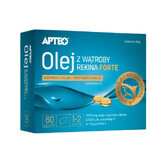 Apteo Haaienleverolie Forte, 60 capsules
