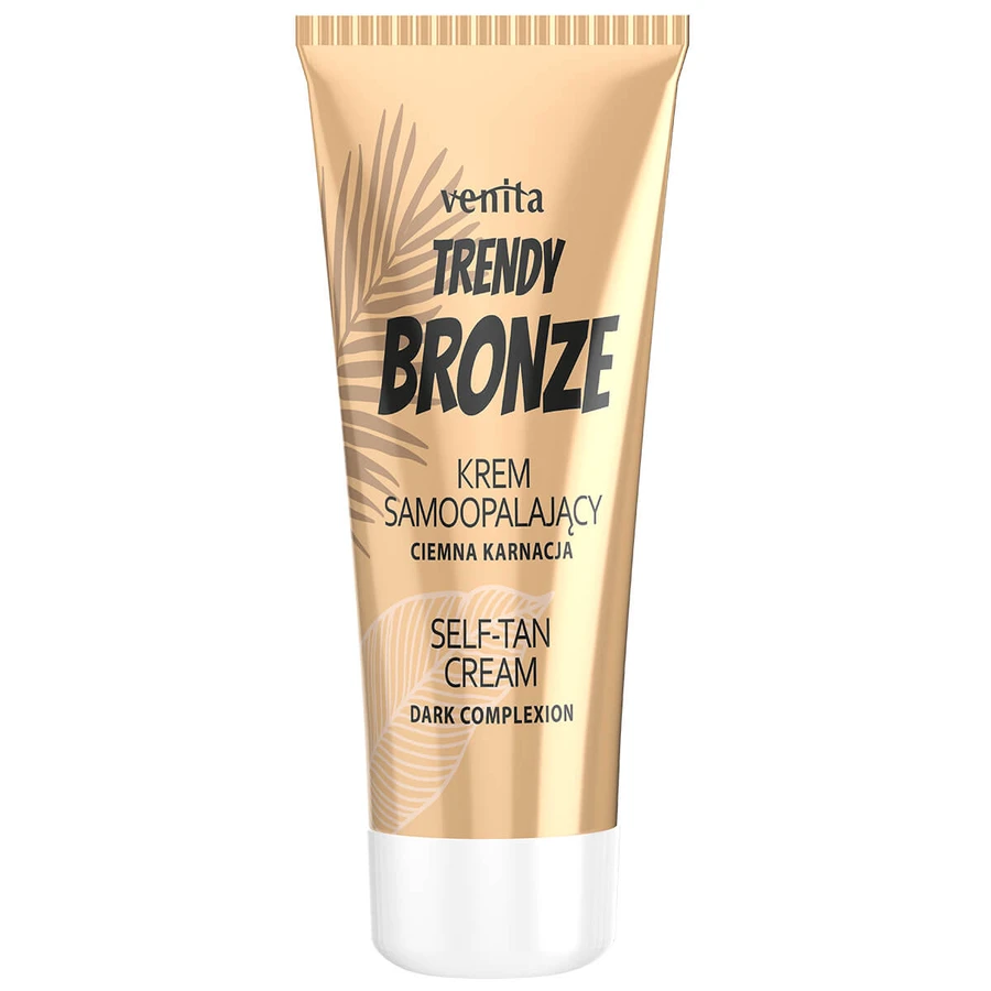 Venita Trendy Bronze Selbstbräuner für Gesicht und Körper Dunkler Teint, 75 g