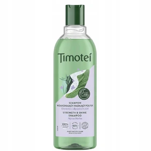 Timotei Versterkende en Glanzende Shampoo voor dof en zwak haar met Alpenkruidenextract, 400 ml