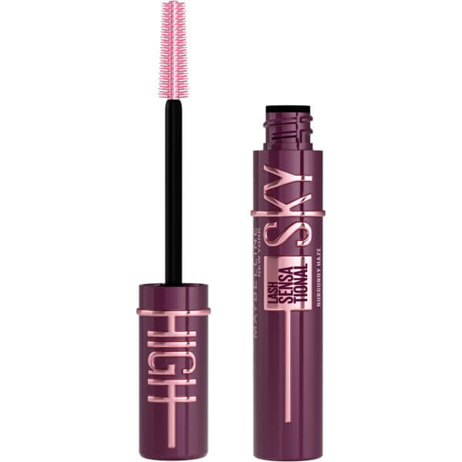 Maybelline Lash Sensational Sky High Mascara Máscara de pestañas alargadora Burgundy Haze, 7,2 ml