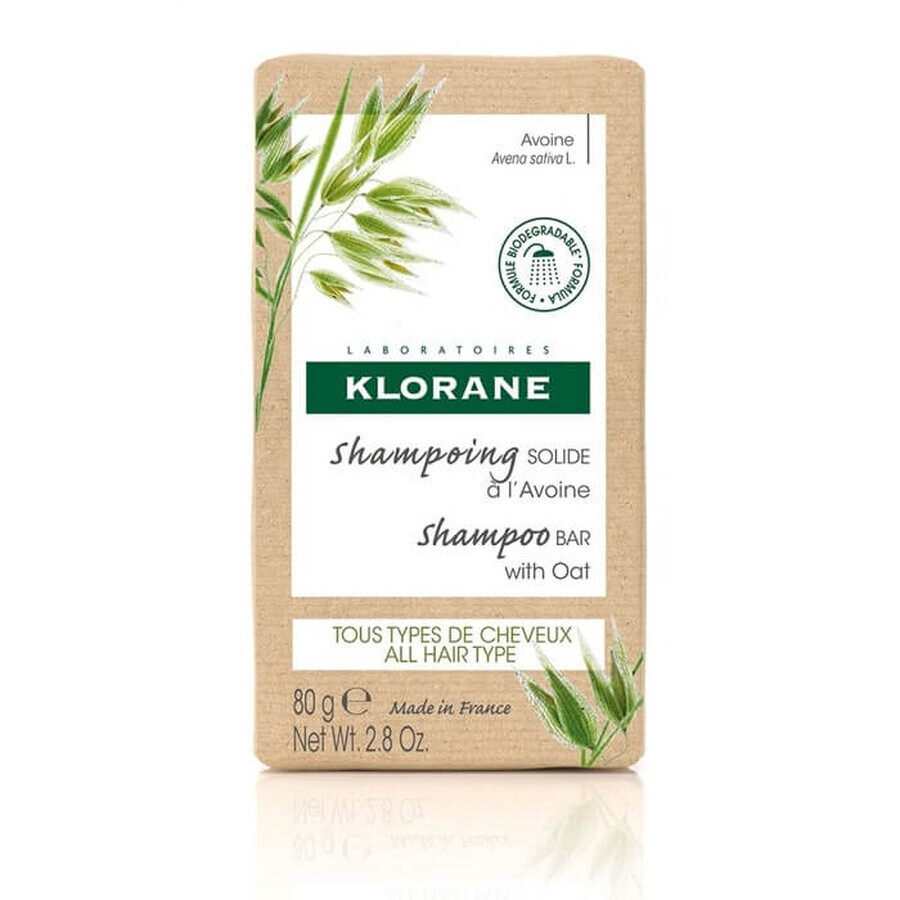 Klorane Shampoo Bar with Oat Shampoo bar with oats, 80g