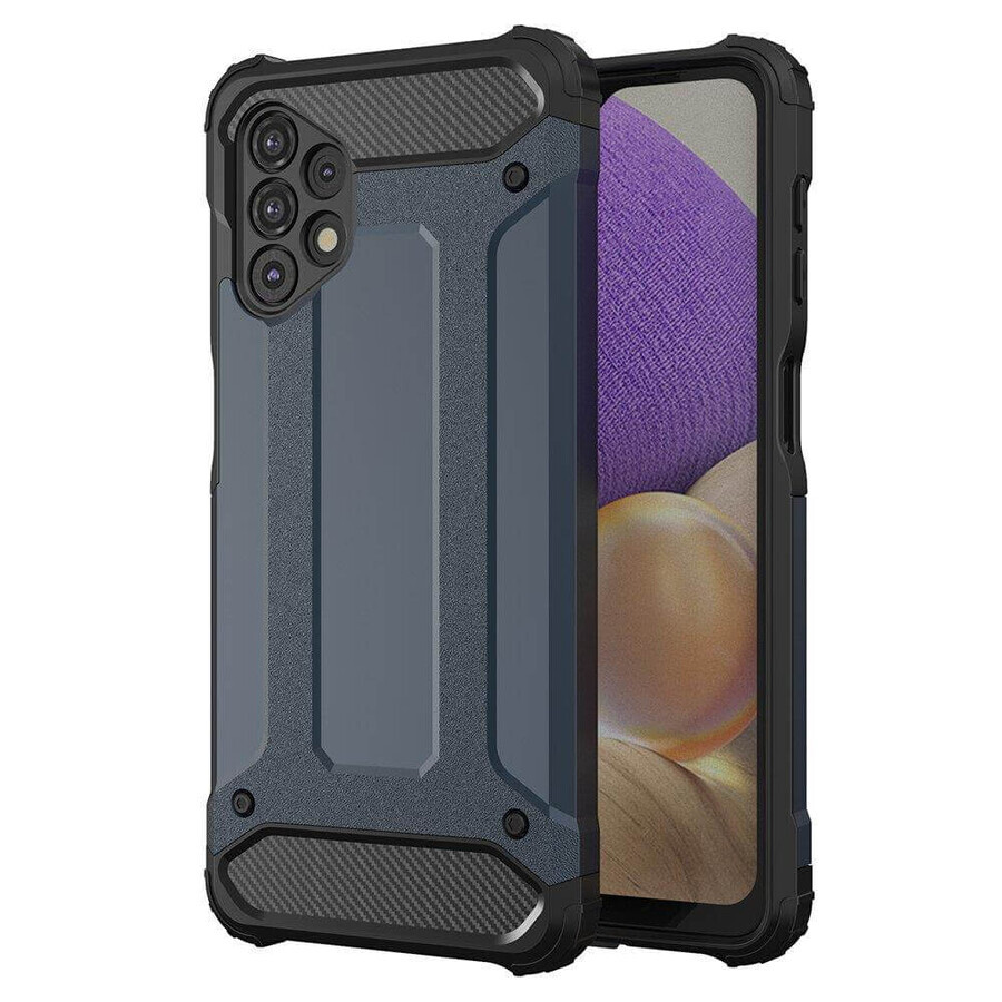 Hybrid Armor gepantserd hybride hoesje Samsung Galaxy A53 5G blauw