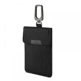 Diefstalbestendige Spigen Pouch Keyless RFID-signaalblokker - zwart