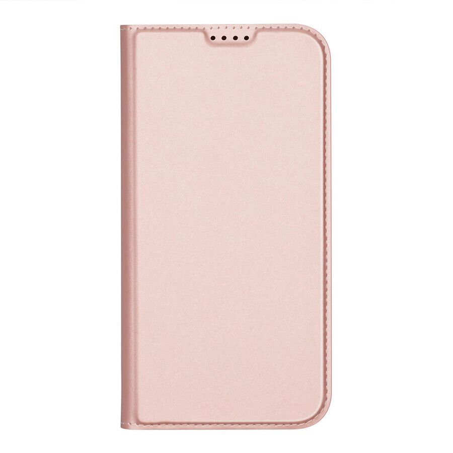 Dux Ducis Skin Pro hoesje voor iPhone 16 met klep en kaartsleuf - roze