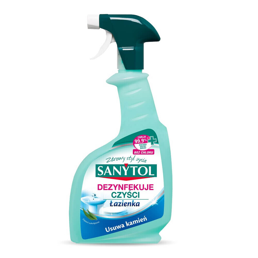 Sanytol Spray de baño con aroma de eucalipto, 500 ml