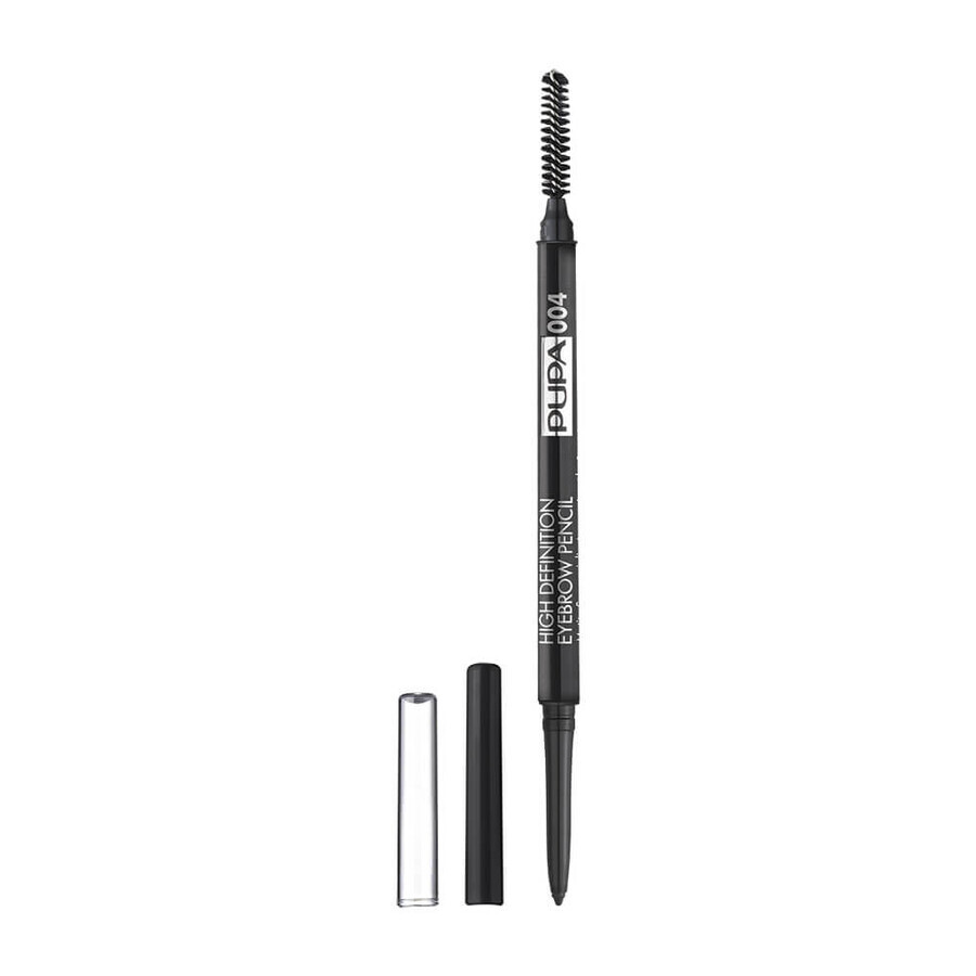 Pupa Milano Lápiz de cejas de alta definición 004 Extra oscuro, 0,09 g