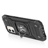 Wozinsky Ring Armor case iPhone 14 Plus étui hybride blindé + support magnétique noir