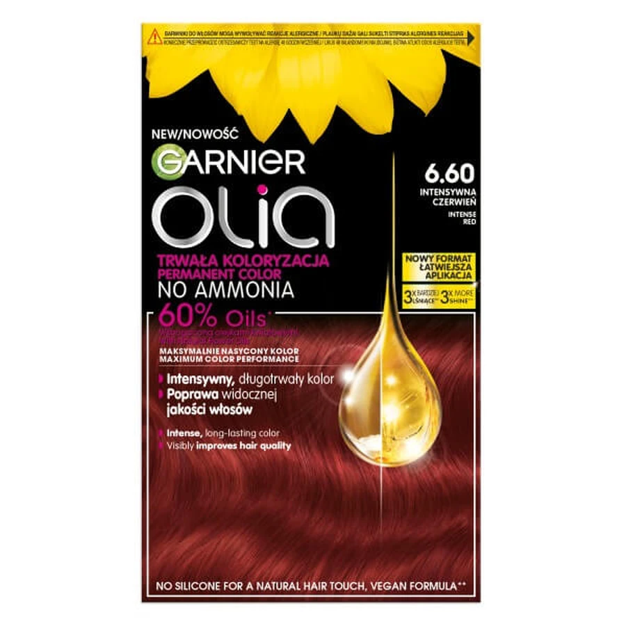 Garnier Olia Haarkleuring 6.60 Intens Rood