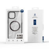 Custodia Dux Ducis Aimo Mag con MagSafe per iPhone 15 Plus - nero