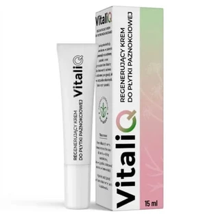 Vitaliq Crema regeneradora de la placa ungueal, 15 ml