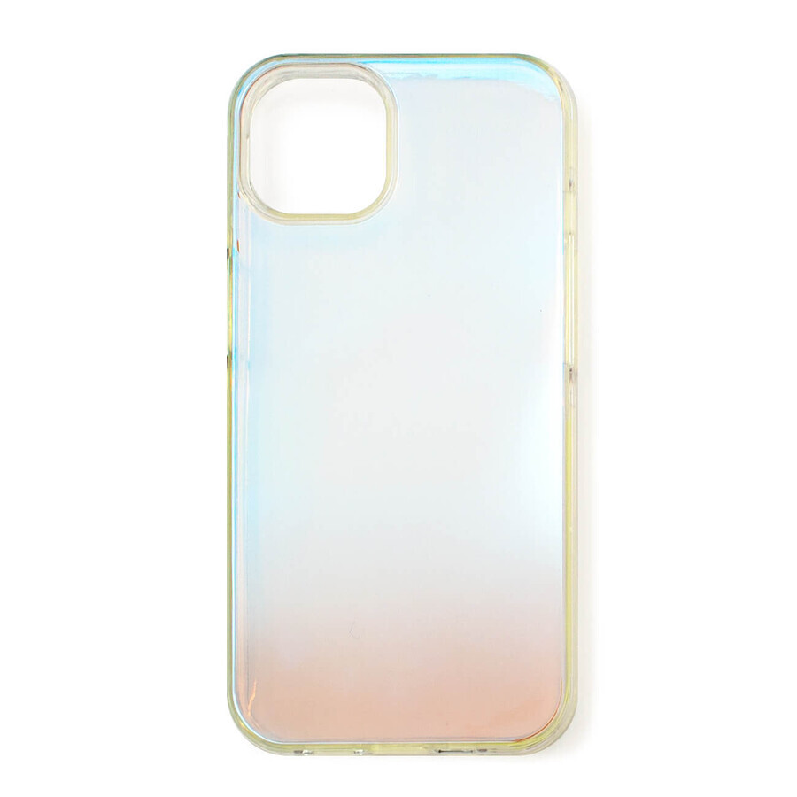 Funda Aurora para iPhone 13 Pro de gel azul iridiscente