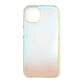 Custodia Aurora per iPhone 13 Pro in gel blu iridescente