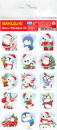 Winter with Santa 02 Stickers 4 pieces