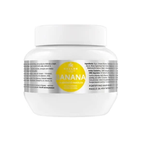 Kallos KJMN Mascarilla Capilar Fortificante Plátano con complejo multivitamínico, 275ml