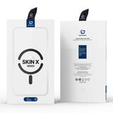 Custodia Dux Ducis Skin X Pro per iPhone 15 Pro Max con MagSafe e flip cover - nero
