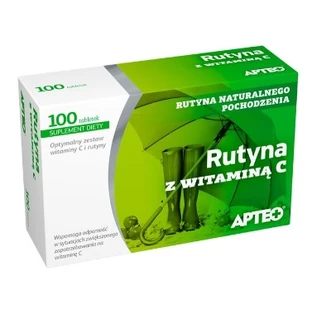 Apteo, Rutine met Vitamine C, 100 tabletten