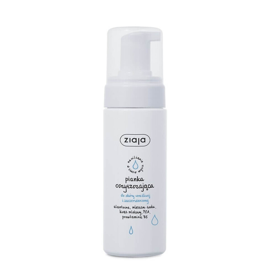 Buy Ziaja Cleansing Foam for sensitive and reddened skin, 150 ml Ziaja Cleansing Foam for sensitive and reddened skin, 150 ml