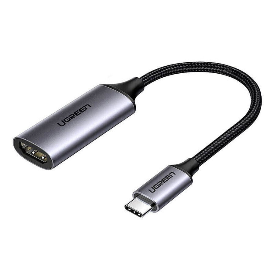 Ugreen Adapter USB Typ C - HDMI 2.0 4K@60 Hz Thunderbolt 3 an MacBook / PC grau (70444)