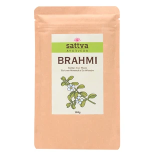 Sattva, Kräuter-Brahmi, Kräutermaske für das Haar, 100g