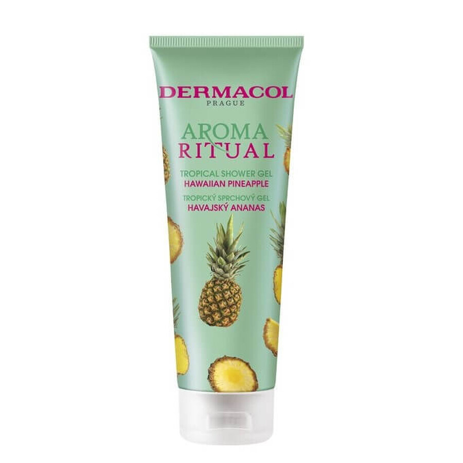 Dermacol Gel douche ananas hawaïen, 250 ml