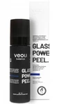 Veoli Botanica Glass Skin Power Peel Hydraterende en verhelderende gel gezichtsscrub met melkzuur 10%, tranexaminezuur 2,5% en ectoïne 1%, 30 ml