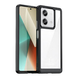 Outer Space hoesje met gel frame voor Xiaomi Redmi Note 13 Pro+ - zwart