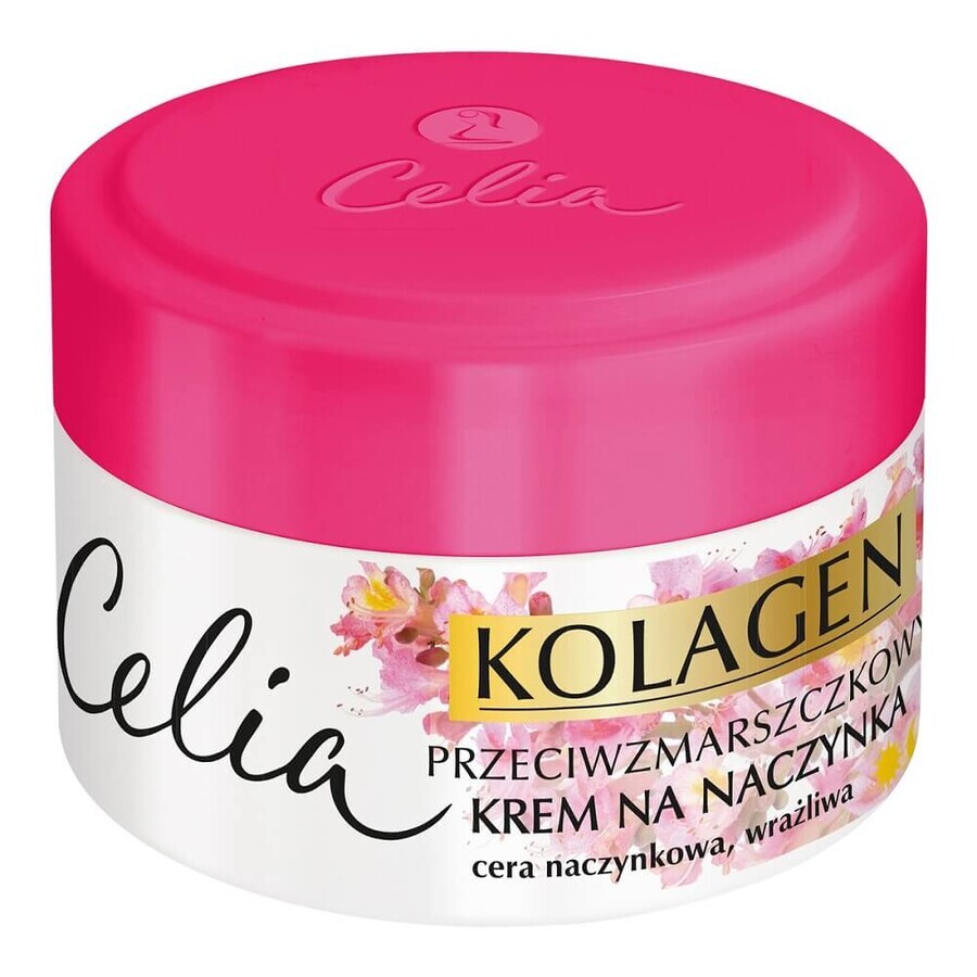 Celia Colágeno Crema antiarrugas capilar, 50 ml