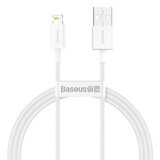 Baseus Superior USB - Lightning Kabel 2.4A 1 m Weiß (CALYS-A02)