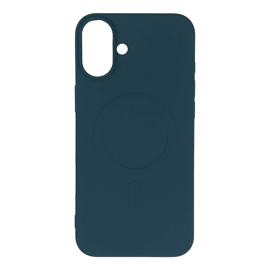 MagSafe Liquid Silicone Case for iPhone 16 - dark blue