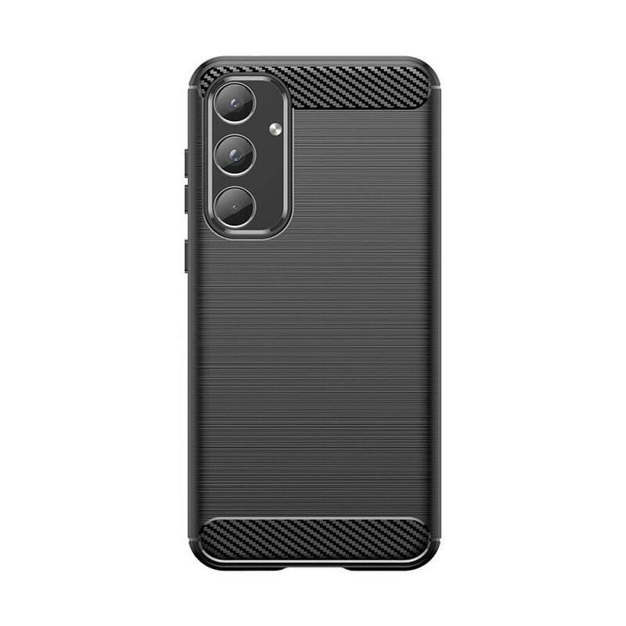 Karbonhülle für Samsung Galaxy A55 - schwarz