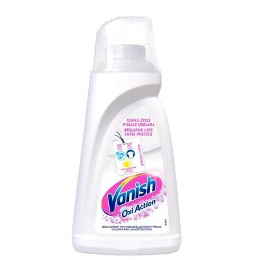 Vanish, Oxi Action, Smacchiatore liquido per tessuti bianchi, 1l