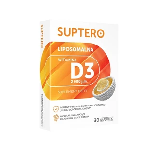 Suptero Liposomale Vitamine D3 2000 IE, 30 capsules