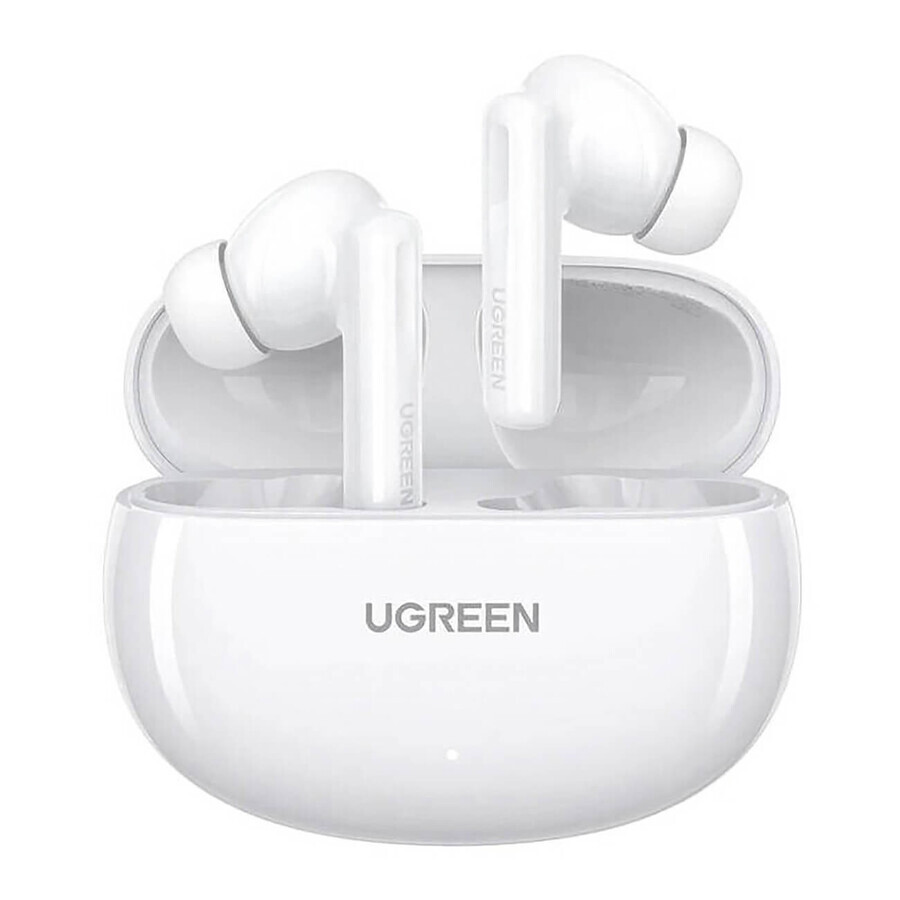 Ugreen HiTune T6 wireless headphones with ANC + USB-A - USB-C cable - white