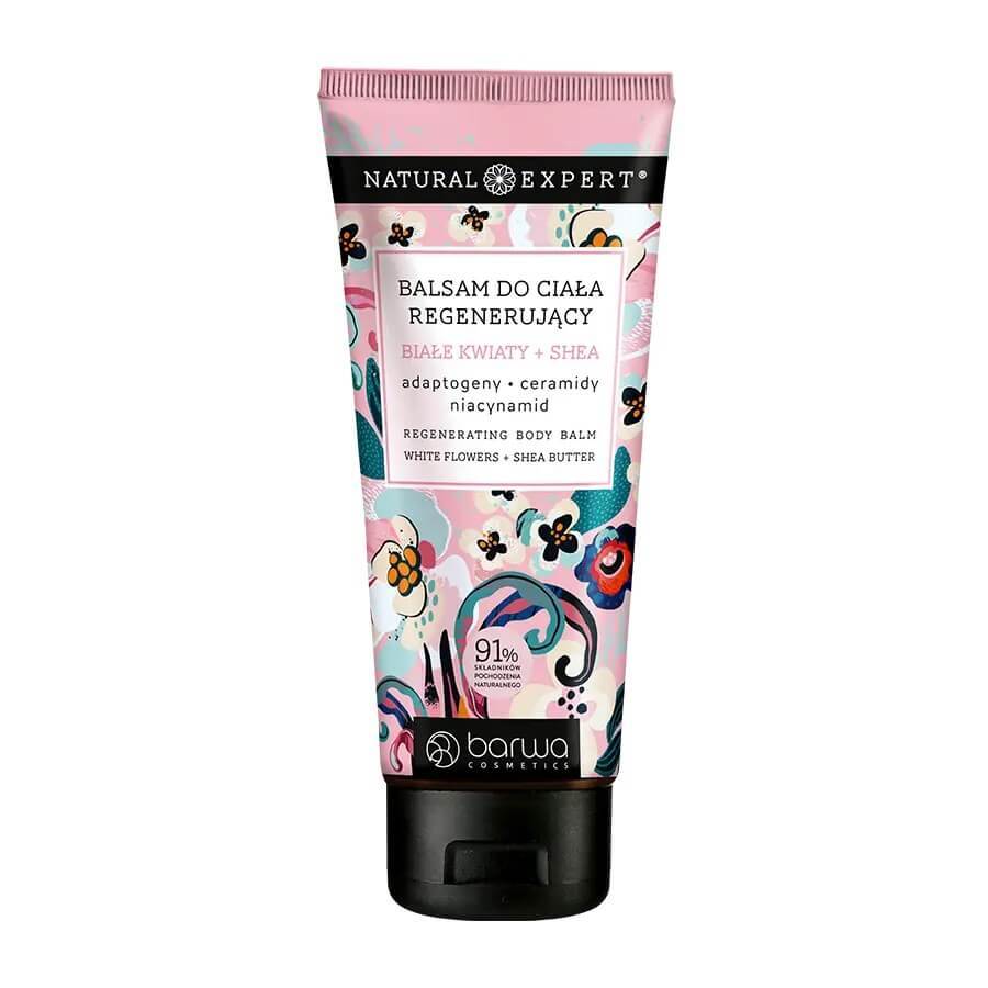 Loción corporal Barwa Flores blancas + karité, 200 ml