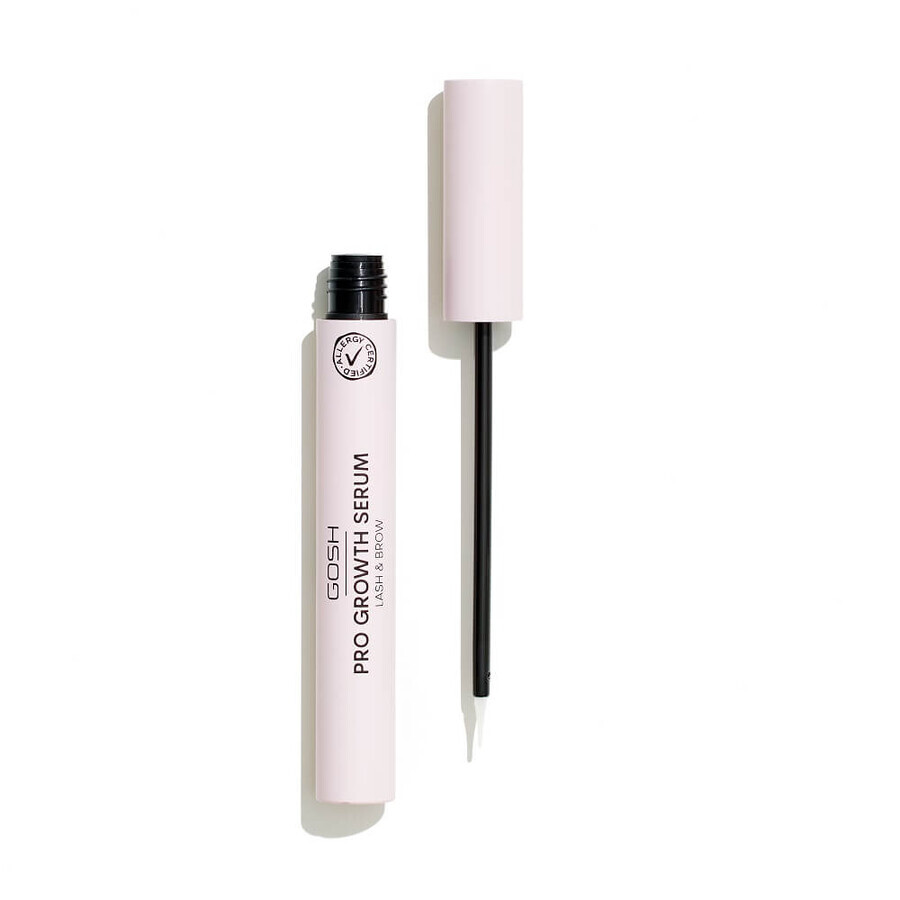 Gosh Pro Growth Serum Lash amp; Brow Serum to stimulate the growth of eyelashes and eyebrows, 8 ml