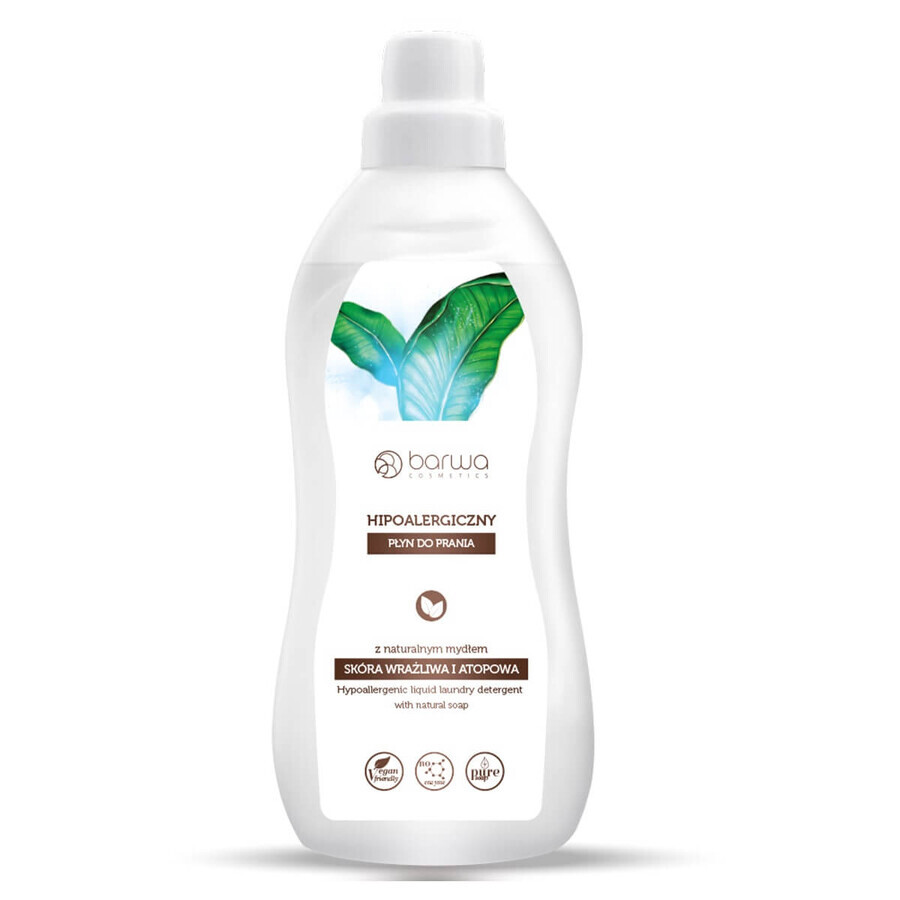 Barwa Hypoallergenic, Hypoallergenic Laundry Liquid, 1000 ml