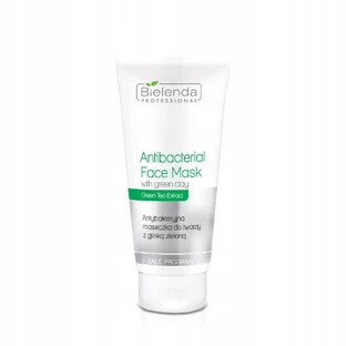 Bielenda Professioneel Antibacterieel Gezichtsmasker met groene klei, 150 g