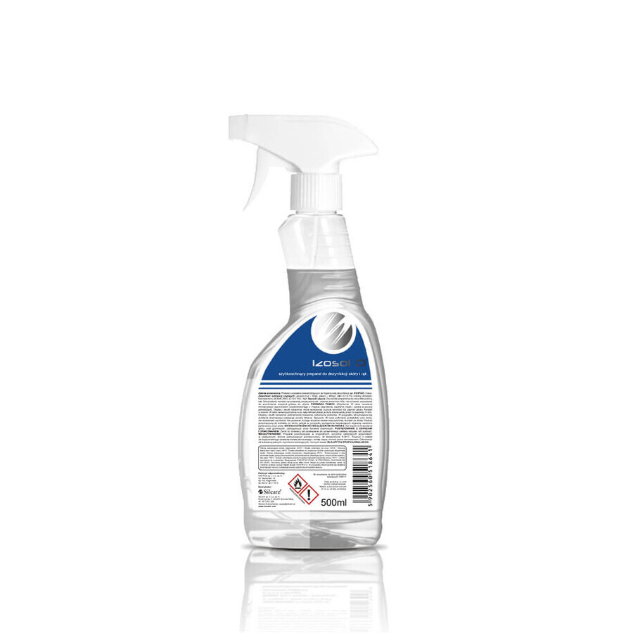 Silcare Izosol D Preparation for hand disinfection, 500 ml