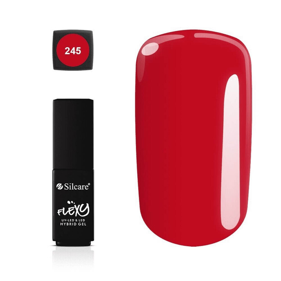 Silcare Flexy Hybrid Gel She W!ll Stay Beautiful Hybrid Varnish 245, 4.5g