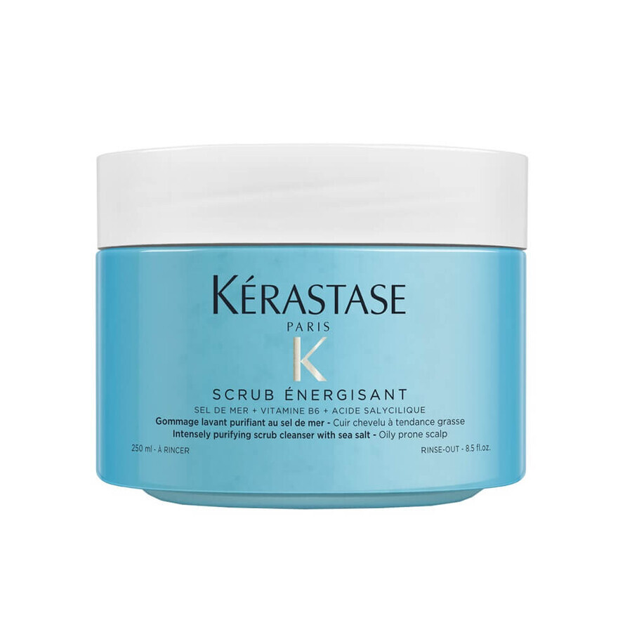 Kerastase Fusio-Scrub Scrub Energisant Purifying Scrub with Sea Salt, 250 ml