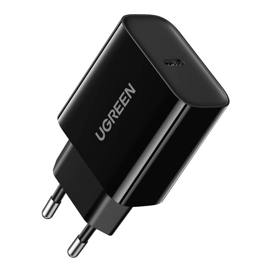 Ugreen USB Typ C 20W Power Delivery Netzladegerät schwarz (10191)