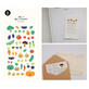 Decorative Stickers Funny Vegetables Suatelier