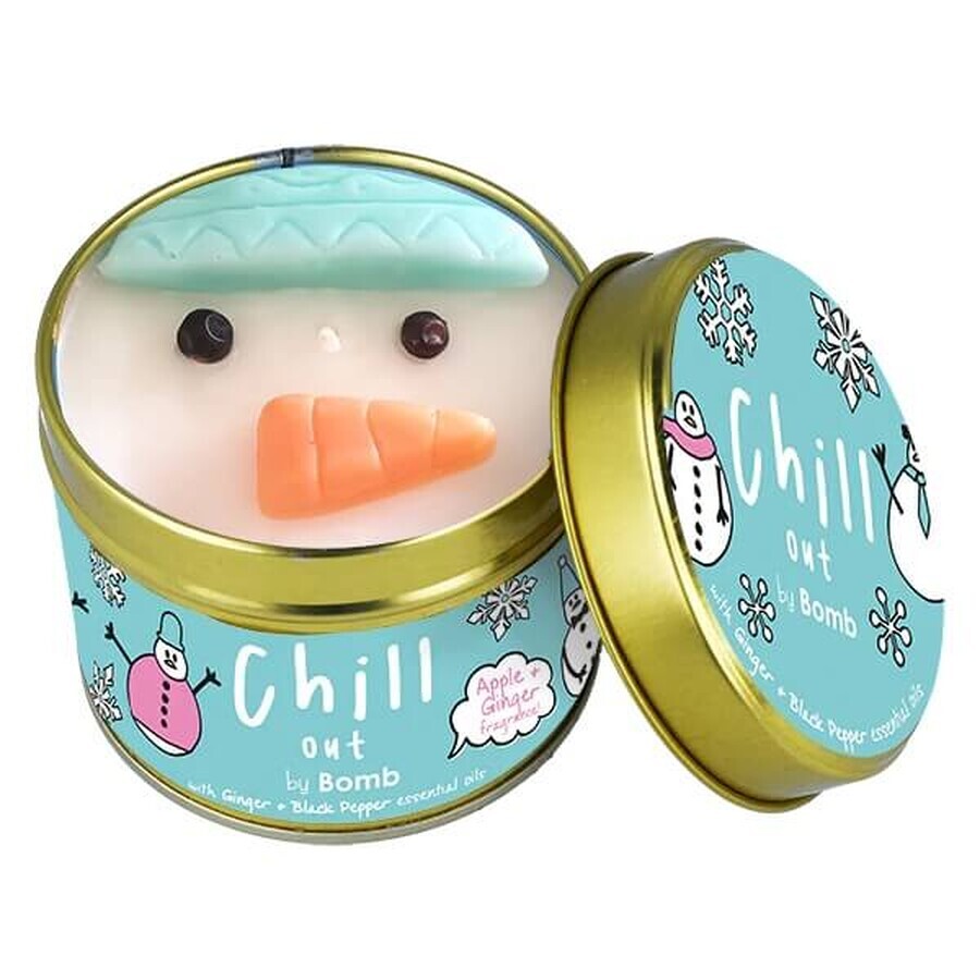 Bomb Cosmetics Chill Out bougie parfumée en étain, 237 g