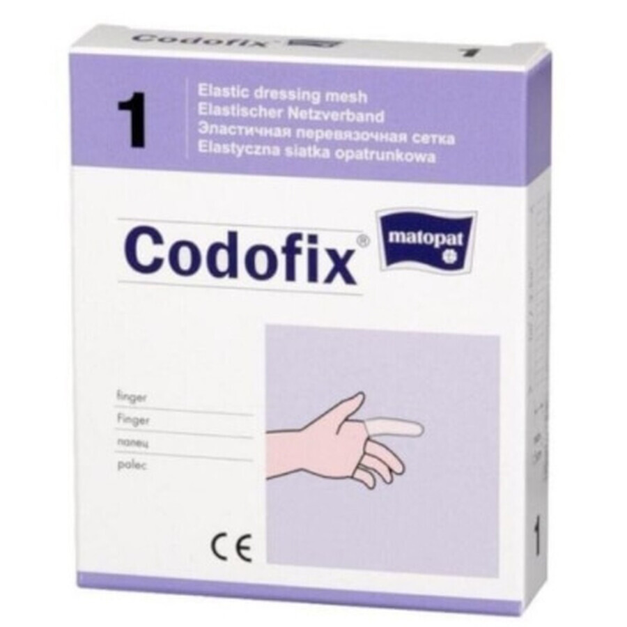 Codofix Elastic Bandage Mesh No. 1, 1-1.5cm x 10m (finger)
