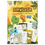 Libro para colorear y crear sobre los dinosaurios