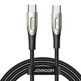 Joyroom Star-Light Series SA27-CC5 USB-C / USB-C 100W kabel 1,2m - zwart