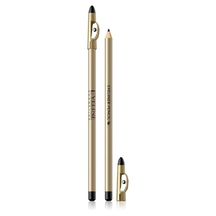 Eveline Cosmetics Lápiz de ojos negro, 1 unidad