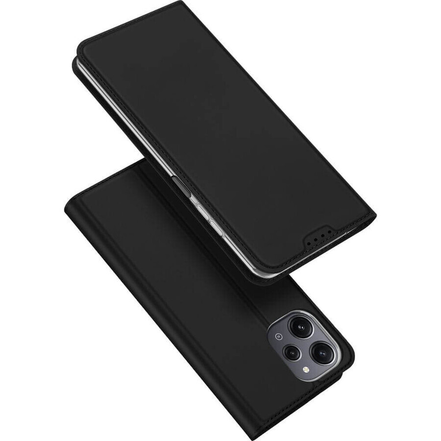 Dux Ducis Skin Pro custodia in ecopelle per Xiaomi Redmi 12 / Redmi 12R - nero