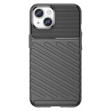 Thunder Case iPhone 14 gepantserd hoesje zwart