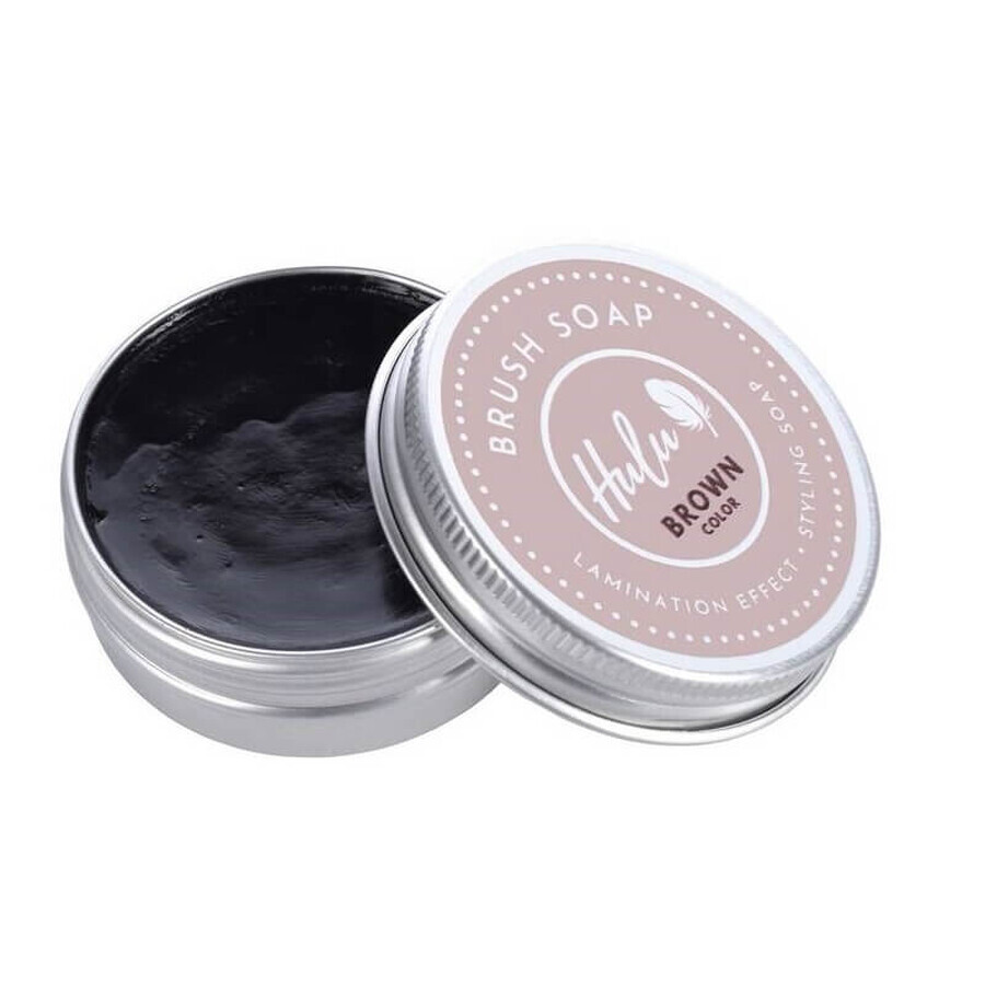 Savon stylisant pour sourcils Hulu Brown, 30 ml